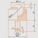 Bile de transfer KL-8 T