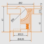 Bile de transfer KO-30 S