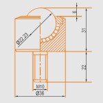 Bile de transfer KP-22 T