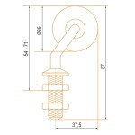 Bile de transfer din cauciuc KS-35 GL