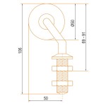 Bile de transfer din cauciuc KS-50 GP