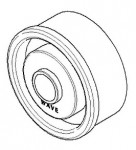 Capat rola transportoare KTR 50×1.5-12 KS