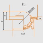 Bile de transfer KU-15 P